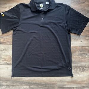 Callaway Classic Black Polo Shirt for Men